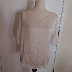 Via Signoria 100% silk top